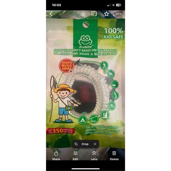 Frokito™ 15 Pack Mosquito Repellent Bracelets, DEET-Free for Kids & Adults, Indi - Picture 1 of 6